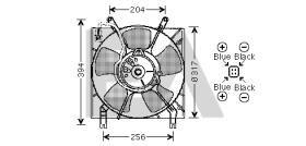 ElectroAuto 33V51014 - VENTILADOR->APLICACION ORIGINAL MIT