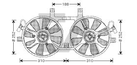 ElectroAuto 33V51018 - VENTILADOR->APLICACION ORIGINAL MIT