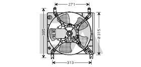 ElectroAuto 33V51019 - VENTILADOR->APLICACION ORIGINAL MIT