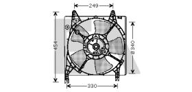 ElectroAuto 33V51024 - VENTILADOR->APLICACION ORIGINAL MIT