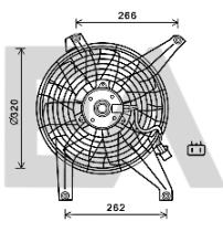 ElectroAuto 33V51027 - VENTILADOR->APLICACION ORIGINAL MIT