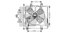 ElectroAuto 33V52004 - VENTILADOR->APLICACION ORIGINAL MAZ