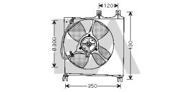ElectroAuto 33V52008 - VENTILADOR->APLICACION ORIGINAL MAZ