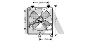 ElectroAuto 33V52010 - VENTILADOR->APLICACION ORIGINAL MAZ