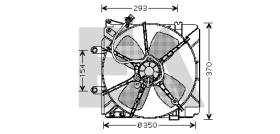 ElectroAuto 33V52011 - VENTILADOR->APLICACION ORIGINAL MAZ