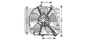 ElectroAuto 33V52013 - VENTILADOR->APLICACION ORIGINAL MAZ