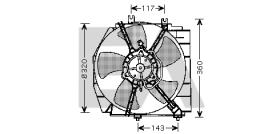 ElectroAuto 33V52014 - VENTILADOR->APLICACION ORIGINAL MAZ