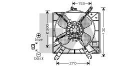 ElectroAuto 33V52016 - VENTILADOR->APLICACION ORIGINAL MAZ