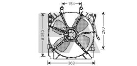 ElectroAuto 33V52017 - VENTILADOR->APLICACION ORIGINAL MAZ