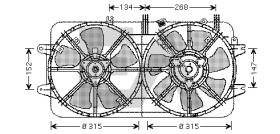 ElectroAuto 33V52019 - VENTILADOR->APLICACION ORIGINAL MAZ