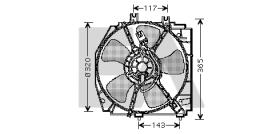 ElectroAuto 33V52021 - VENTILADOR->APLICACION ORIGINAL MAZ