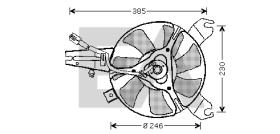 ElectroAuto 33V52025 - VENTILADOR->APLICACION ORIGINAL MAZ