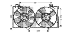 ElectroAuto 33V52027 - VENTILADOR->APLICACION ORIGINAL MAZ