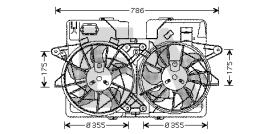 ElectroAuto 33V52030 - VENTILADOR->APLICACION ORIGINAL FOR