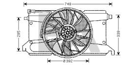ElectroAuto 33V52036 - ELECTROVENTILADOR MAZDA