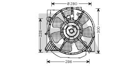 ElectroAuto 33V52039 - VENTILADOR->APLICACION ORIGINAL MAZ