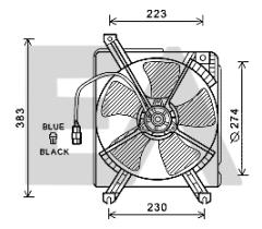 ElectroAuto 33V52040 - VENTILADOR->APLICACION ORIGINAL MAZ