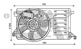 ElectroAuto 33V52050 - VENTILADOR->APLICACION ORIGINAL MAZ