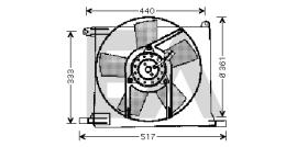 ElectroAuto 33V54001 - VENTILADOR->APLICACION ORIGINAL OPE