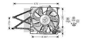 ElectroAuto 33V54009 - VENTILADOR->APLICACION ORIGINAL OPE
