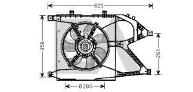 ElectroAuto 33V54017 - VENTILADOR->APLICACION ORIGINAL OPE