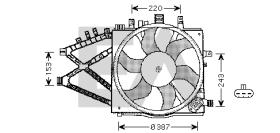 ElectroAuto 33V54020 - VENTILADOR->APLICACION ORIGINAL OPE