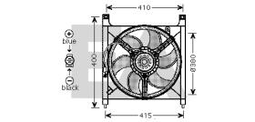 ElectroAuto 33V54024 - VENTILADOR->APLICACION ORIGINAL OPE