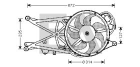 ElectroAuto 33V54029 - VENTILADOR->APLICACION ORIGINAL OPE