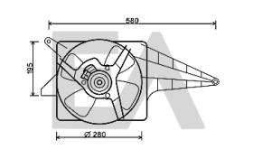 ElectroAuto 33V54034 - VENTILADOR->APLICACION ORIGINAL OPE