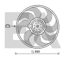 ElectroAuto 33V54040 - VENTILADOR->APLICACION ORIGINAL OPE