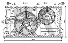 ElectroAuto 33V54045 - VENTILADOR->APLICACION ORIGINAL OPE