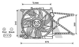 ElectroAuto 33V54046 - VENTILADOR->APLICACION ORIGINAL OPE