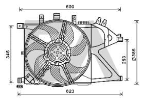 ElectroAuto 33V54059 - VENTILADOR->APLICACION ORIGINAL OPE