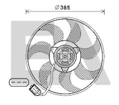 ElectroAuto 33V54061 - VENTILADOR->APLICACION ORIGINAL OPE