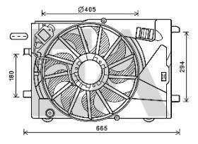 ElectroAuto 33V54064 - VENTILADOR->APLICACION ORIGINAL CHE