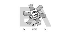 ElectroAuto 33V55002 - VENTILADOR->APLICACION ORIGINAL PEU