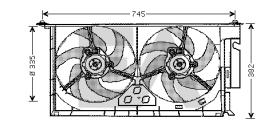 ElectroAuto 33V55015 - VENTILADOR->APLICACION ORIGINAL CIT