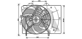 ElectroAuto 33V55017 - ELECTROVENTILADOR PEUGEOT