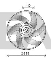 ElectroAuto 33V55023 - ELECTROVENTILADOR PEUGEOT