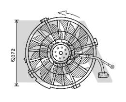 ElectroAuto 33V55026 - ELECTROVENTILADOR PEUGEOT