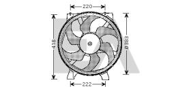 ElectroAuto 33V60002 - VENTILADOR->APLICACION ORIGINAL REN