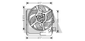 ElectroAuto 33V60003 - VENTILADOR->APLICACION ORIGINAL REN