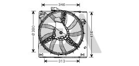 ElectroAuto 33V60005 - VENTILADOR->APLICACION ORIGINAL REN