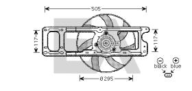 ElectroAuto 33V60015 - VENTILADOR->APLICACION ORIGINAL DAC