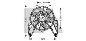 ElectroAuto 33V60021 - VENTILADOR->APLICACION ORIGINAL REN