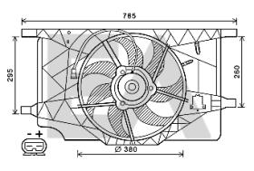 ElectroAuto 33V60024 - VENTILADOR->APLICACION ORIGINAL REN