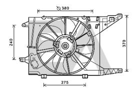ElectroAuto 33V60026 - VENTILADOR->APLICACION ORIGINAL DAC
