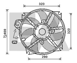 ElectroAuto 33V60028 - VENTILADOR->APLICACION ORIGINAL REN