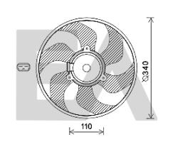 ElectroAuto 33V60029 - VENTILADOR->APLICACION ORIGINAL NIS