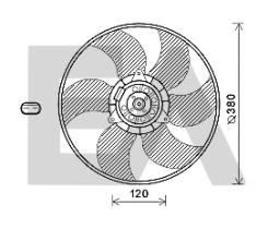 ElectroAuto 33V60030 - ELECTROVENTILADOR RENAULT